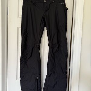 Black Burton Dryride Snowpants - Size Medium